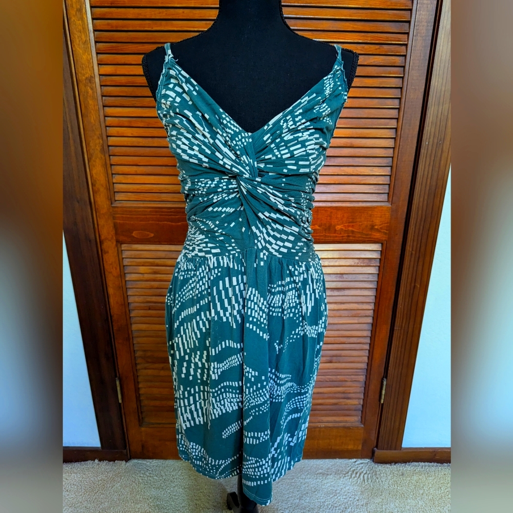Twist spaghetti strap dress